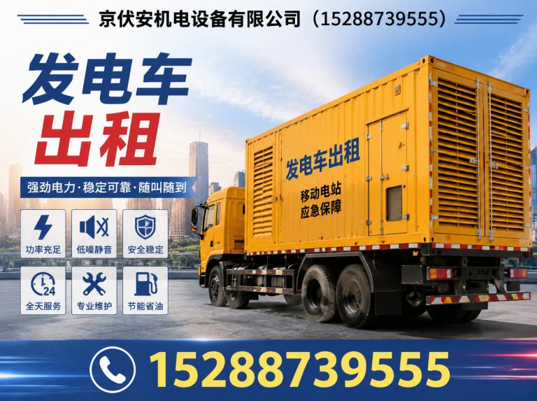 南京发电机租赁展示图